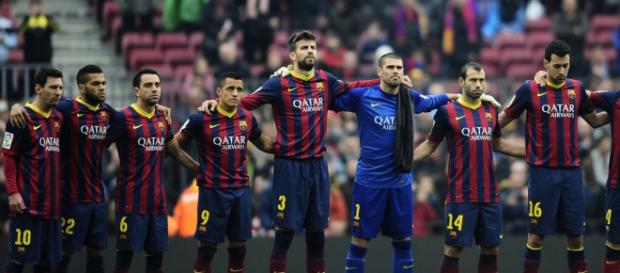 Barcelona está em risco de ficar sem campeonato. Barcelona está em risco de ficar sem campeonato.