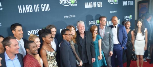 El reparto al completo de la serie Hand of God El reparto al completo de la serie Hand of God