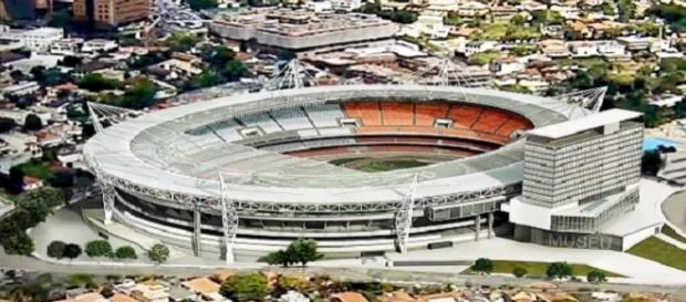 Estádio Morumbi é o palco do jogo Estádio Morumbi é o palco do jogo
