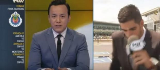 Repórter da Fox é atropelado ao vivo Repórter da Fox é atropelado ao vivo