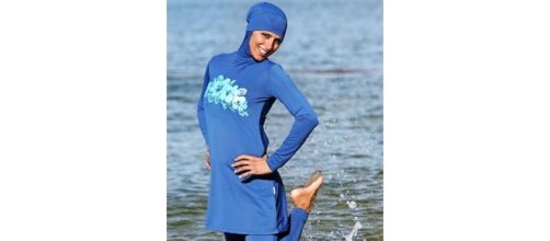 A full body swimsuit especially for muslim women
