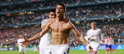 Celebración de Cristiano Ronaldo