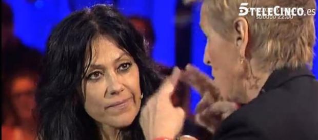 Maite en su entrevista el día de su salida de GH Maite en su entrevista el día de su salida de GH