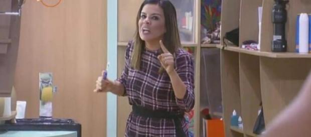 Mara Maravilha e Thiago quase saem no tapa Mara Maravilha e Thiago quase saem no tapa