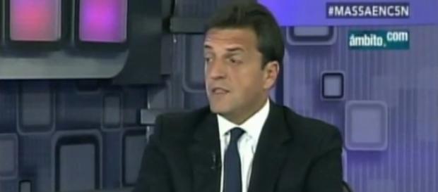 Sergio Massa estuvo anoche en C5N Sergio Massa estuvo anoche en C5N