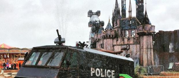 Una installazione di Dismaland Una installazione di Dismaland