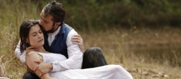 Anjo tenta atrapalhar reencontro de Lívia e Felipe Anjo tenta atrapalhar reencontro de Lívia e Felipe