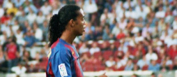 Ronaldinho durante su etapa en el FC Barcelona Ronaldinho durante su etapa en el FC Barcelona