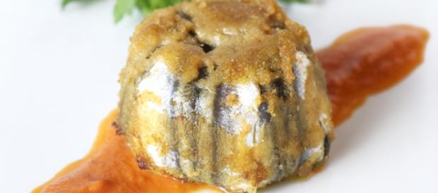 Il tortino di alici, patate e formaggio Il tortino di alici, patate e formaggio