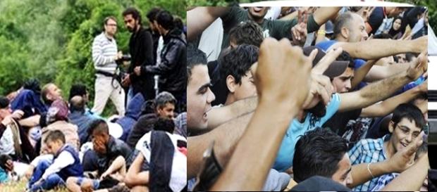 Imigranţii. Foto: gandul.info, radiotimisoara.ro Imigranţii. Foto: gandul.info, radiotimisoara.ro
