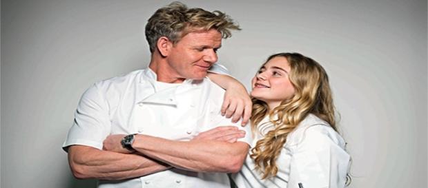 Matilda Ramsay and her father Gordon Ramsay Matilda Ramsay and her father Gordon Ramsay