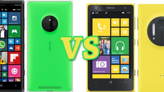Nokia: Lumia 830 vs Lumia 1020