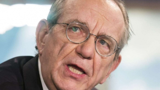 Il ministro del'Economia, Pier Carlo Padoan