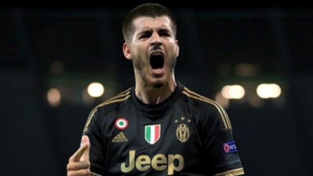 Morata dopo il gol contro il City