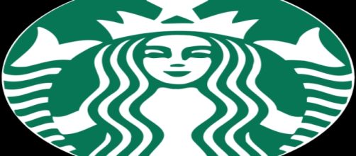 Il logo di Starbucks con la sirena a due code