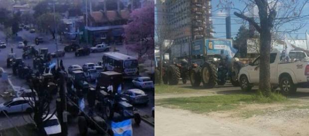 El campo y un pantallazo de sus protestas El campo y un pantallazo de sus protestas