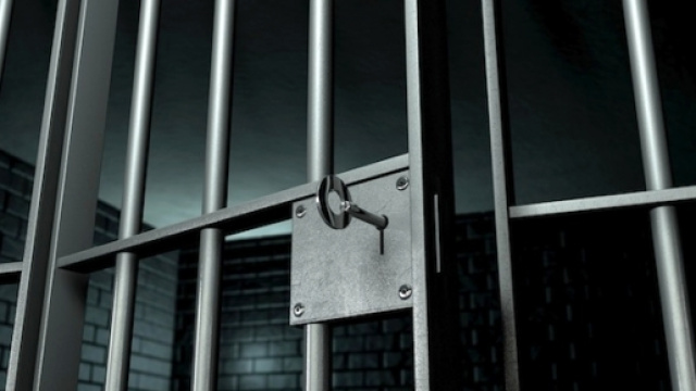 Le sbarre in ferro di un penitenziario