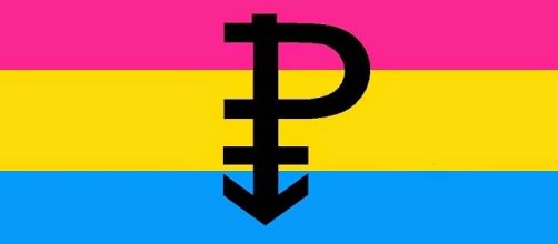 Bandera que representa a los Pansexuales