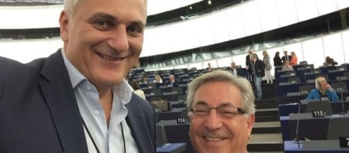 L'Europarlamentare Nicola Caputo con K. Vella