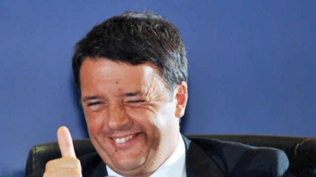 Il Presidente del Consiglio Matteo Renzi