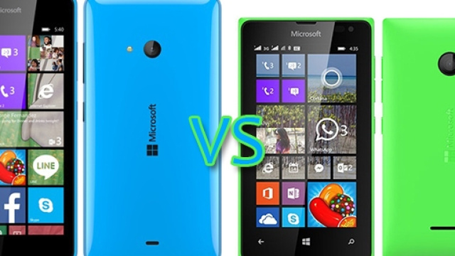 Microsoft: Lumia 540 Dual Sim vs Lumia 532