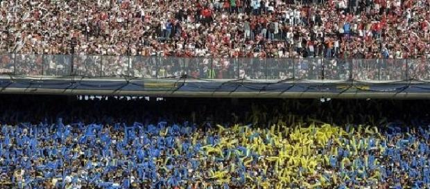 El último superclásico con ambas parcialidades El último superclásico con ambas parcialidades