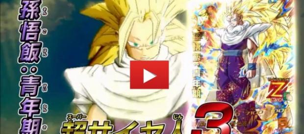Gohan convertido en SS3 en el juego Gohan convertido en SS3 en el juego