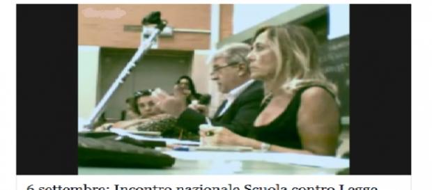 Un momento dei lavori nell' aula di economia Un momento dei lavori nell' aula di economia