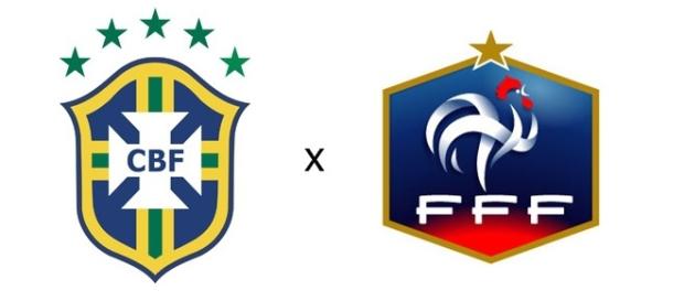 Brasil perde para a França por 2x1 Brasil perde para a França por 2x1