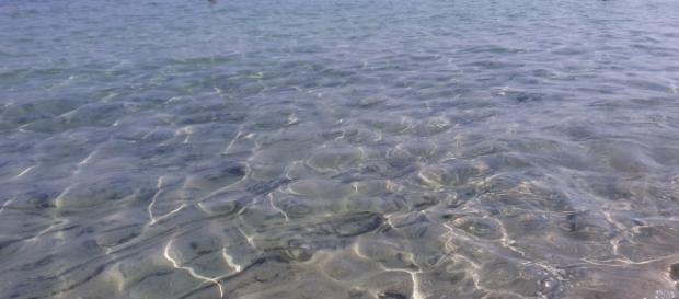 Una foto del mare salentino. Si predeve bel tempo. Una foto del mare salentino. Si predeve bel tempo.