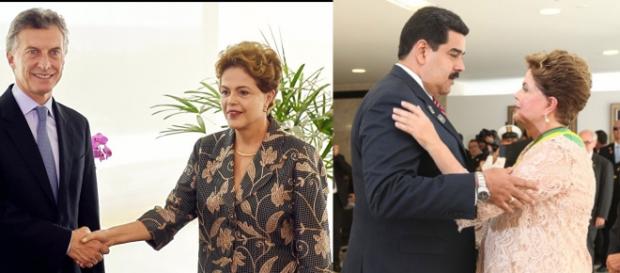 Dilma apoiará Maduro contra todos e a todo custo Dilma apoiará Maduro contra todos e a todo custo