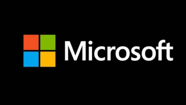 Il logo di Microsoft, nota azienda informatica.