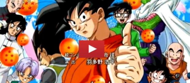 Imagen del cierre del ending con los guerreros Z Imagen del cierre del ending con los guerreros Z