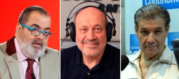 Jorge Lanata, Alfredo Leuco y Víctor Hugo Morales Jorge Lanata, Alfredo Leuco y Víctor Hugo Morales