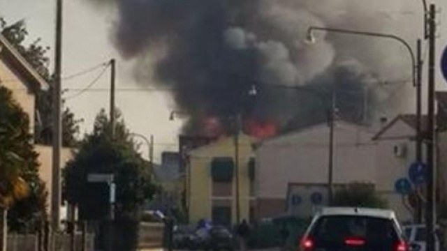 Esplosione nel poligono di tiro di Portamaggiore