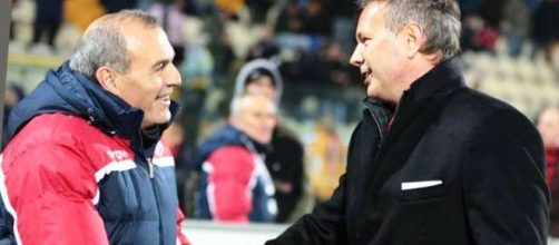 I due tecnici Fabrizio Castori e Sinisa Mihajlovic