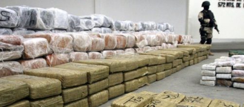 Maxi sequestro di droga della polizia messicana