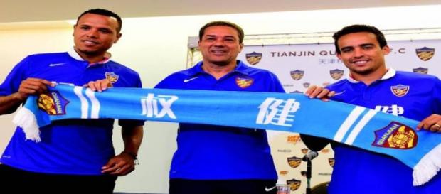 Luís Fabiano, Luxemburgo e Jadson: Tianjin Quanjin Luís Fabiano, Luxemburgo e Jadson: Tianjin Quanjin