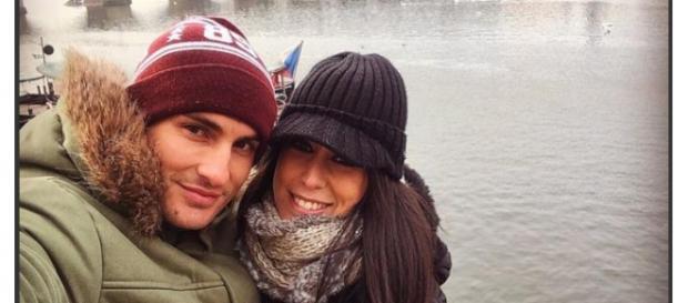 Raquel y Víctor disfrutan de su amor Raquel y Víctor disfrutan de su amor
