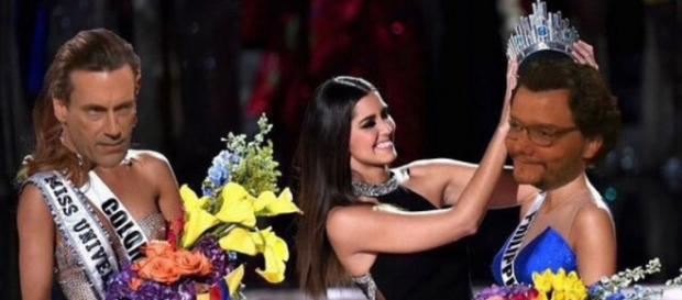 Wagner foi comparado à Miss Universo Wagner foi comparado à Miss Universo