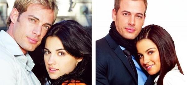 William Levy e Maite Perroni em Cuidado com o anjo William Levy e Maite Perroni em Cuidado com o anjo