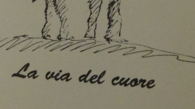 La copertina dell'opuscolo "La via del cuore"