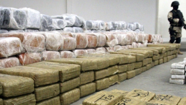 Maxi sequestro di droga della polizia messicana