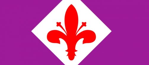 Il giglio su sfondo viola, stemma della Fiorentina