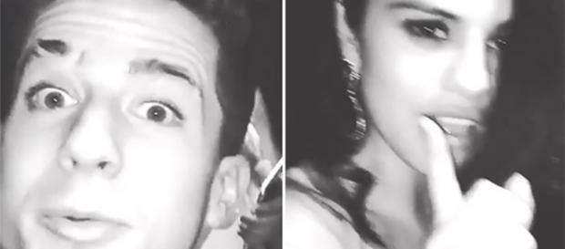 Charlie gravou vídeo de Selena dançando Charlie gravou vídeo de Selena dançando
