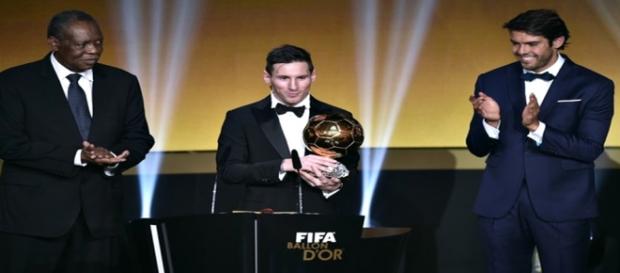 Lionel Messi vence 5ª Bola de Ouro Lionel Messi vence 5ª Bola de Ouro