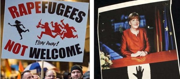 Proteste de stradă în Leipzig contra refugiaţilor Proteste de stradă în Leipzig contra refugiaţilor