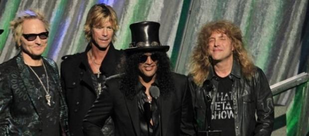 Slash, Duff, Matt Sorum y Steven Adler Slash, Duff, Matt Sorum y Steven Adler