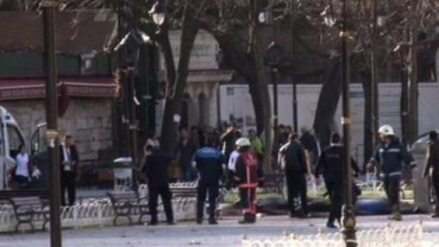 Esplosione in piazza Sultanahmet