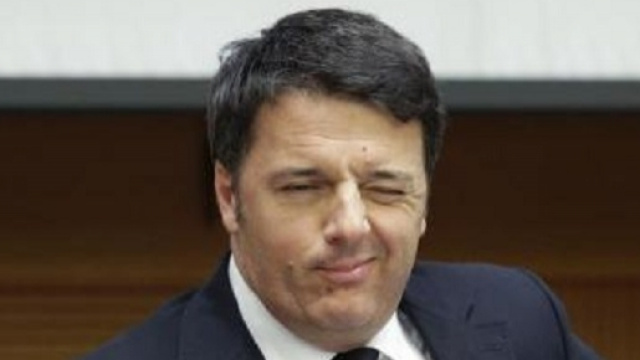 Foto del premier italiano Renzi
